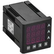 Амперметр цифровой щитовой 3ф 48х48 LED GENERICA IDA31-5-3-0-LED-G