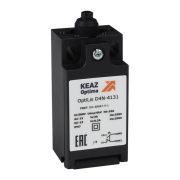 Выключатель концевой OptiLiS D4N-8132 толкатель роликовый пластик. EN 50047 XCKT2100P16 КЭАЗ 365315